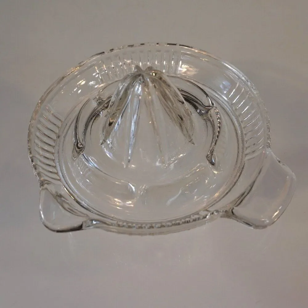 Vintage clear glass